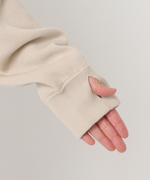 FRAMeWORK（フレームワーク）の「≪追加≫ジャガードロゴSWEATニット4（ニット/セーター・レディース・ブルー系その他/チャコールグレー/ベージュ・FREE）」の9枚目の写真