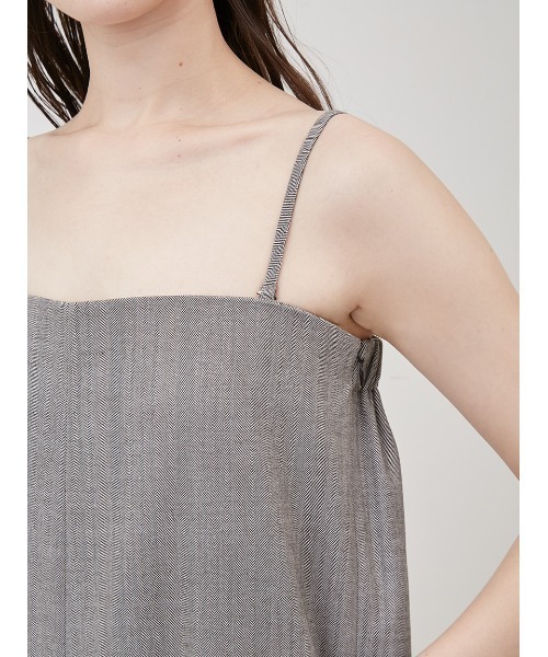 Mila Owen（ミラオーウェン）の「2WAYストラップ付きベアオールインワン（サロペット/オーバーオール・レディース・その他/ブラック/ミント・1/0）」の14枚目の写真