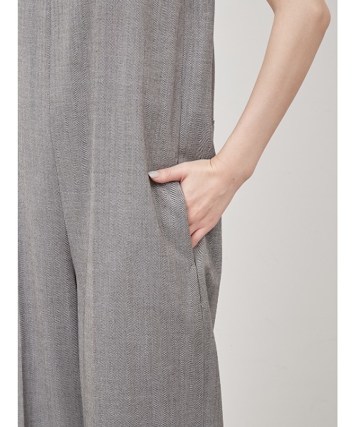 Mila Owen（ミラオーウェン）の「2WAYストラップ付きベアオールインワン（サロペット/オーバーオール・レディース・その他/ブラック/ミント・1/0）」の15枚目の写真