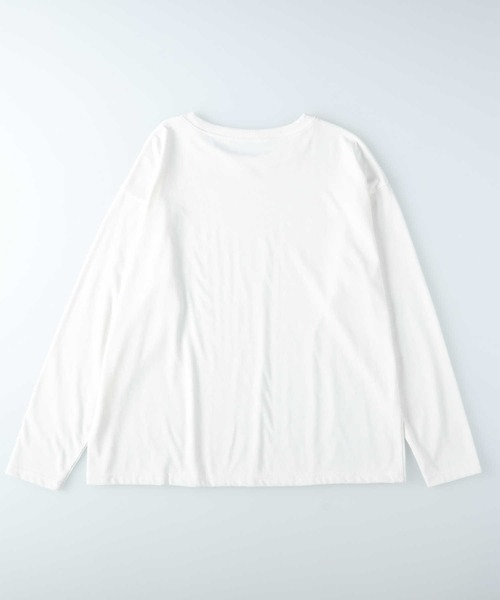 HONEYSUCKLE ROSE（ハニーサックルローズ）の「【HONEYSUCKLE ROSE】モヘヤライクニットレイヤード（ニット/セーター・レディース・グレー/ブルー/ピンク・MEDIUM/LARGE）」の8枚目の写真