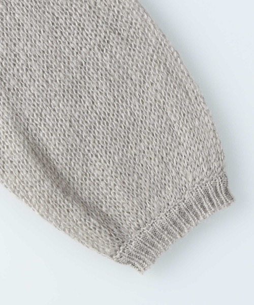 HONEYSUCKLE ROSE（ハニーサックルローズ）の「【HONEYSUCKLE ROSE】モヘヤライクニットレイヤード（ニット/セーター・レディース・グレー/ブルー/ピンク・MEDIUM/LARGE）」の16枚目の写真