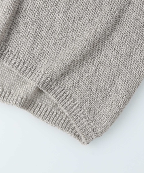 HONEYSUCKLE ROSE（ハニーサックルローズ）の「【HONEYSUCKLE ROSE】モヘヤライクニットレイヤード（ニット/セーター・レディース・グレー/ブルー/ピンク・MEDIUM/LARGE）」の22枚目の写真