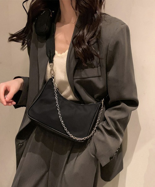 セール】韓国ショルダーバッグ チェーンポシェット（ショルダー