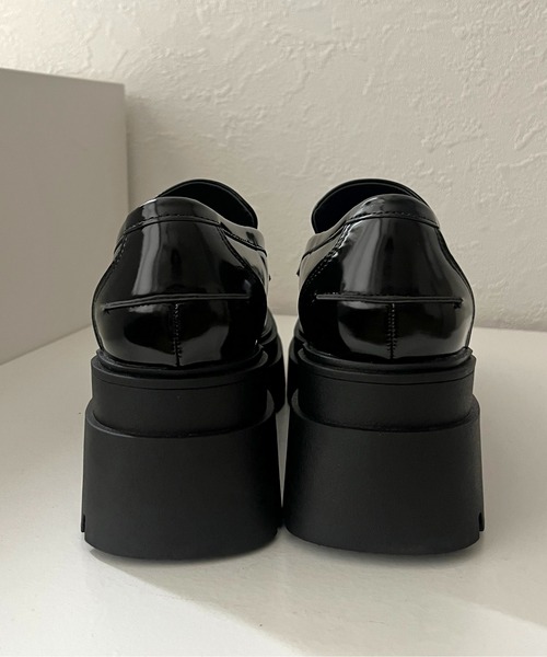 prose verse（プロズヴェール）の「トラックソール厚底ローファー（ローファー・レディース・ブラック・X-LARGE/LARGE/MEDIUM/SMALL）」の9枚目の写真