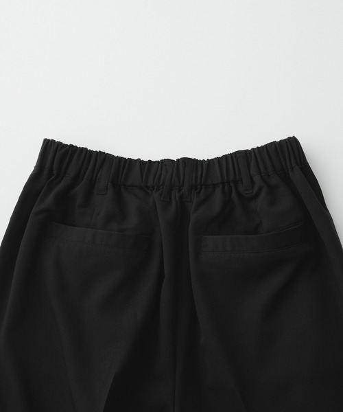 molk(モルク)の「【molk】ワイドストレートセンタープレススラックス(スラックス・メンズ・ブラック/ダークグレー/ナチュラル・L/M/S)」の17枚目の写真