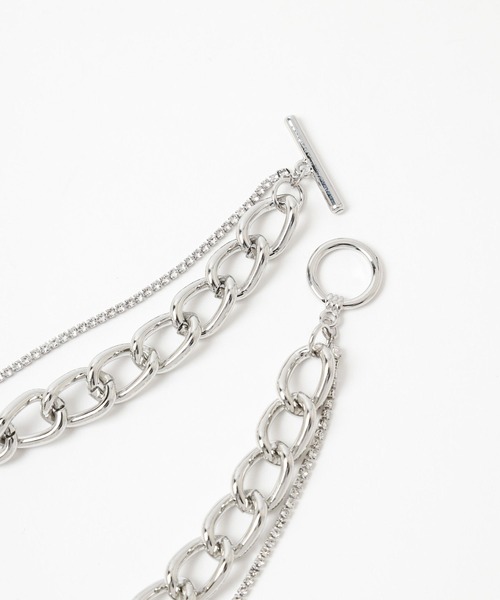 HARE（ハレ）の「パーツモチーフショートネックレス(HARE)（ネックレス・レディース・シルバー/シルバー系その他・FREE）」の4枚目の写真