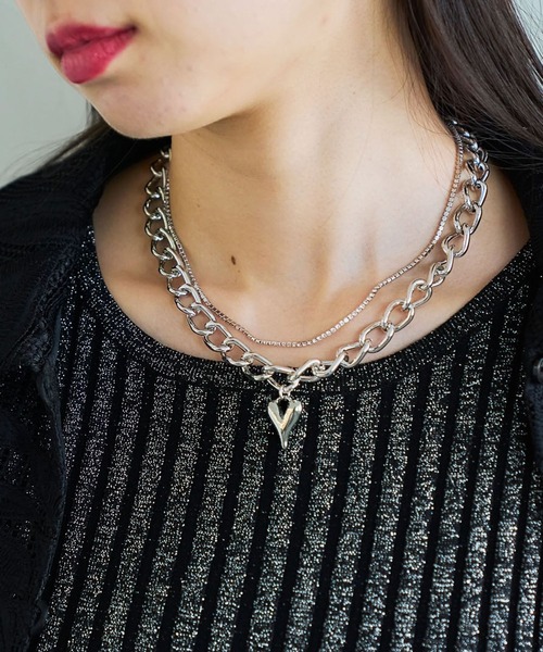 HARE（ハレ）の「パーツモチーフショートネックレス(HARE)（ネックレス・レディース・シルバー/シルバー系その他・FREE）」の19枚目の写真