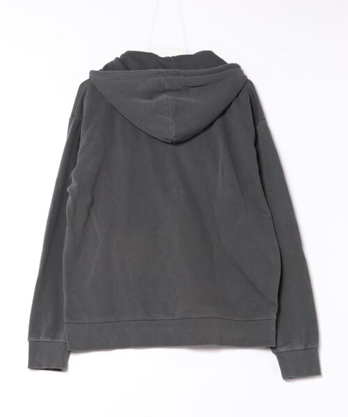 B.I.D.（ビーアイディー）の「《ピグメント加工 裏毛スウェットZIPパーカー（パーカー・メンズ・ブラック/ブルー/サンドベージュ・MEDIUM/LARGE）」の4枚目の写真