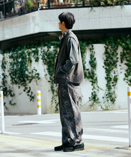 Snow Peak（スノーピーク）の「SNOW PEAK × JOURNAL STANDARD / 別注 Pigment Dyed UCCP Vest（その他アウター・メンズ・ブラック系その他/ベージュ系その他/ダークブルー・MEDIUM/LARGE）」の7枚目の写真