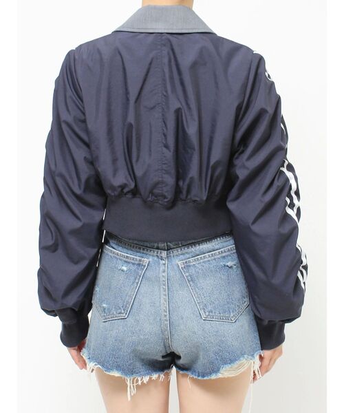 EVRIS（エヴリス）の「ラインドッキングジャケット（テーラードジャケット・レディース・グレー/ブラック・FREE）」の21枚目の写真