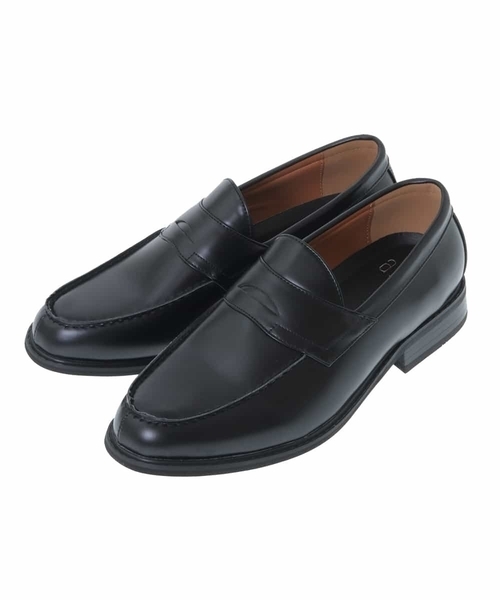 a.v.v（アーヴェヴェ）の「【セレモニー/通勤】ローファー（ローファー・メンズ・ブラック・26.5/26）」の2枚目の写真