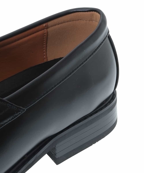 a.v.v（アーヴェヴェ）の「【セレモニー/通勤】ローファー（ローファー・メンズ・ブラック・26.5/26）」の7枚目の写真