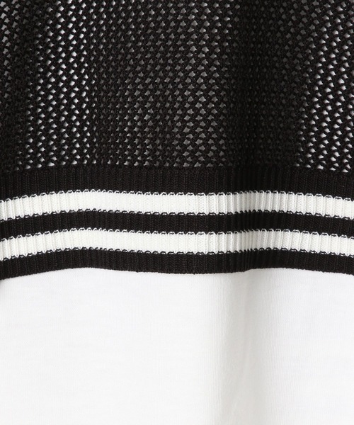 GLOBAL WORK（グローバルワーク）の「Vネックメッシュニットセットプルオーバー/103890（ベスト・キッズ・アイボリー/サックスブルー/ブラック・170cm/160cm/150cm/140cm/130cm/120cm）」の5枚目の写真
