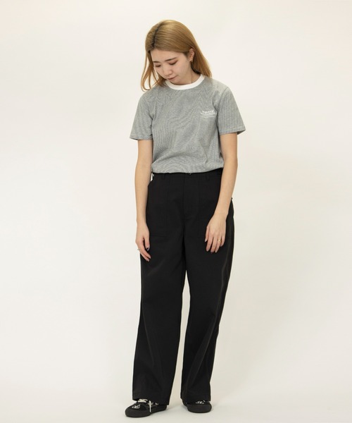 UNIVERSAL OVERALL（ユニバーサルオーバーオール）の「ベイカーパンツ / BAKER PANTS（その他パンツ・レディース・モカ/ブラック・M/S）」の4枚目の写真