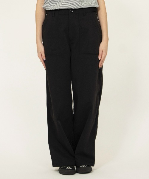 UNIVERSAL OVERALL（ユニバーサルオーバーオール）の「ベイカーパンツ / BAKER PANTS（その他パンツ・レディース・モカ/ブラック・M/S）」の5枚目の写真