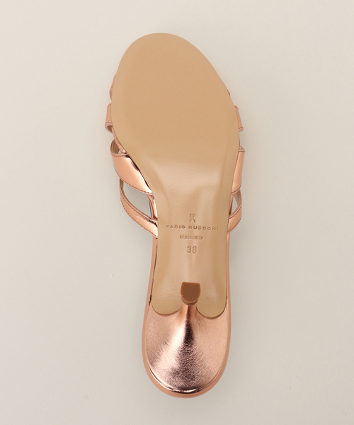 FABIO RUSCONI(ファビオルスコーニ)の「【FABIO RUSCONI】ミュール(サンダル・レディース・ゴールド・37/38/39)」の10枚目の写真