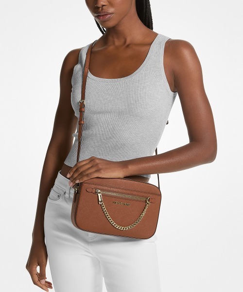 MICHAEL KORS（マイケルコース）の「JET SET ITEM EW ジップ チェーン