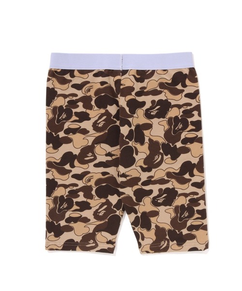 A BATHING APE（アベイシングエイプ）の「COOKIE CAMO 2 BIKER SHORTS L（レギンス/スパッツ・レディース・ベージュ/ブラウン・SMALL）」の6枚目の写真