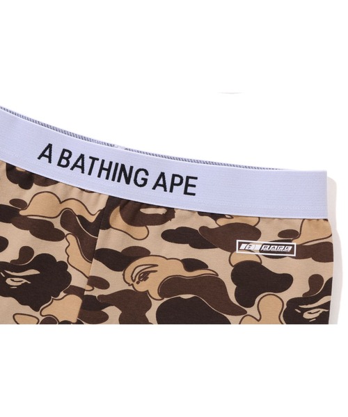 A BATHING APE（アベイシングエイプ）の「COOKIE CAMO 2 BIKER SHORTS L（レギンス/スパッツ・レディース・ベージュ/ブラウン・SMALL）」の8枚目の写真