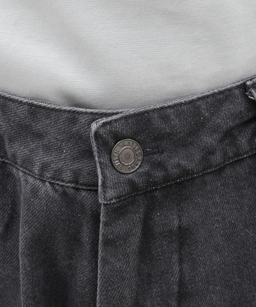 Evisen Skateboards（エビセンスケートボード）の「EVISEN / エビセン NICOLA COLOR DENIM PT（デニムパンツ・メンズ・グレー・MEDIUM/LARGE）」の11枚目の写真