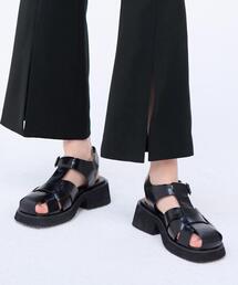 ツイストフラットサンダル|LANVIN en Bleu | LANVIN en Bleu