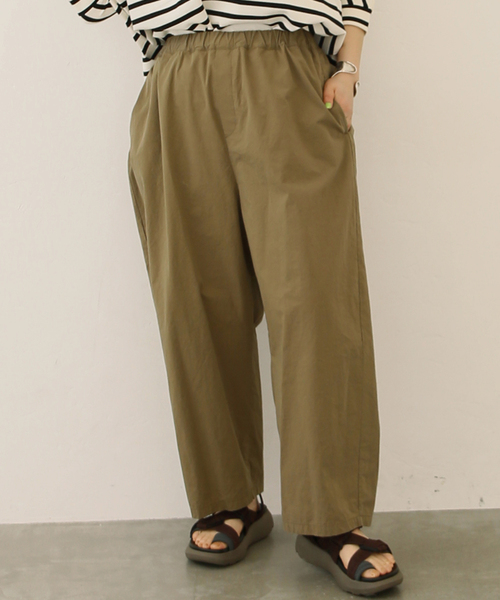 ジャーナルスタンダードラックス | ダンプ ホップパンツ　カーキ JOURNAL STANDARD LUXE（ジャーナルスタンダード ラックス）の