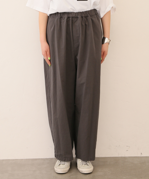 ジャーナルスタンダードラックス | ダンプ ホップパンツ　チャコールグレー JOURNAL STANDARD LUXE（ジャーナルスタンダード ラックス）の