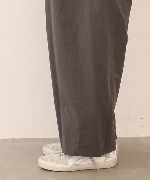 ジャーナルスタンダードラックス | ダンプ ホップパンツ　チャコールグレー JOURNAL STANDARD LUXE（ジャーナルスタンダード ラックス）の