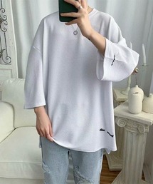 CREARE -LINO- | <ユニセックス>刺繍入りカットソー/トップス/Tシャツ(Tシャツ/カットソー)