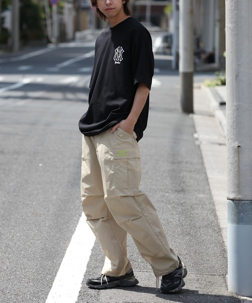 THRASHER(スラッシャー)の「【THRASHER/スラッシャー】リップストップカーゴパラシュートパンツ(カーゴパンツ・メンズ・ベージュ/グリーン/ブラック・L/M/LL)」の16枚目の写真
