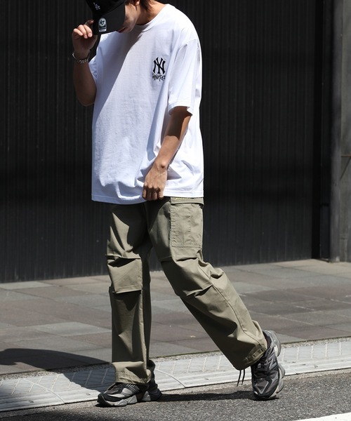 THRASHER(スラッシャー)の「【THRASHER/スラッシャー】リップストップカーゴパラシュートパンツ(カーゴパンツ・メンズ・ベージュ/グリーン/ブラック・L/M/LL)」の19枚目の写真
