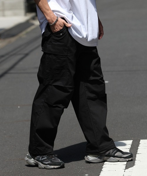 THRASHER(スラッシャー)の「【THRASHER/スラッシャー】リップストップカーゴパラシュートパンツ(カーゴパンツ・メンズ・ベージュ/グリーン/ブラック・L/M/LL)」の10枚目の写真