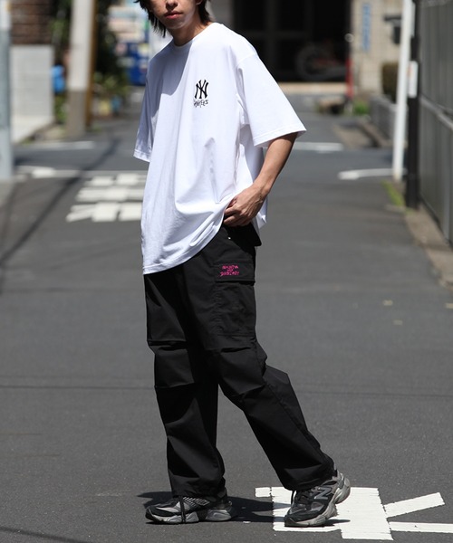 THRASHER(スラッシャー)の「【THRASHER/スラッシャー】リップストップカーゴパラシュートパンツ(カーゴパンツ・メンズ・ベージュ/グリーン/ブラック・L/M/LL)」の13枚目の写真