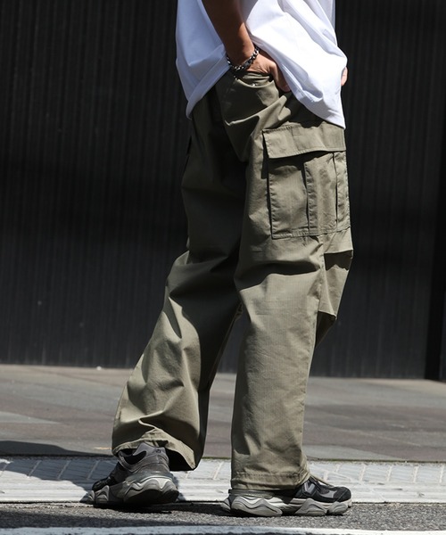 THRASHER(スラッシャー)の「【THRASHER/スラッシャー】リップストップカーゴパラシュートパンツ(カーゴパンツ・メンズ・ベージュ/グリーン/ブラック・L/M/LL)」の18枚目の写真