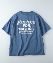 CAMP7(キャンプ7)バックプリント半袖Tシャツ