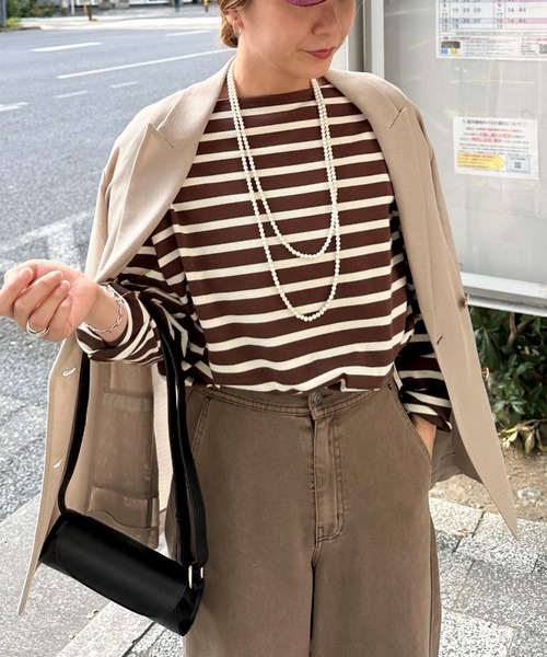 ロングシーズンHIT ITEM】メッシュテーラードダブルジャケット