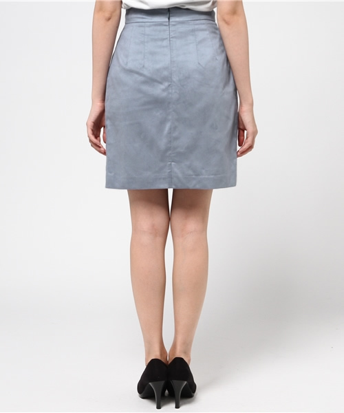 PROPORTION BODY DRESSING（プロポーションボディドレッシング）の「スエードコクーンスカート（スカート・レディース・ベージュ系その他/ブルー/ボルドー・1/3/2）」の6枚目の写真