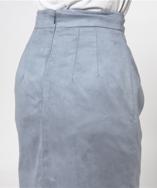 PROPORTION BODY DRESSING（プロポーションボディドレッシング）の「スエードコクーンスカート（スカート・レディース・ベージュ系その他/ブルー/ボルドー・1/3/2）」の8枚目の写真