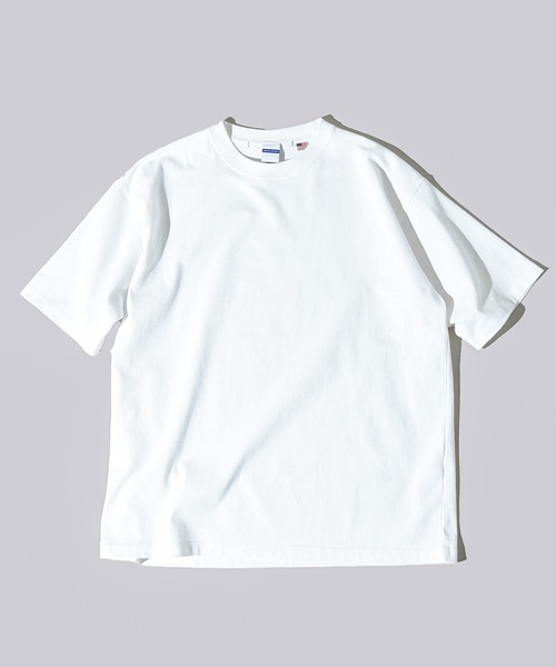 CALIFORNIA OUTFITTERS(カリフォルニア アウトフィッターズ)の「STD-4D22 USAコットン ベーシックTシャツ(Tシャツ/カットソー・メンズ・ホワイト/ブラック/サンドベージュ・M/L/XL)」の17枚目の写真