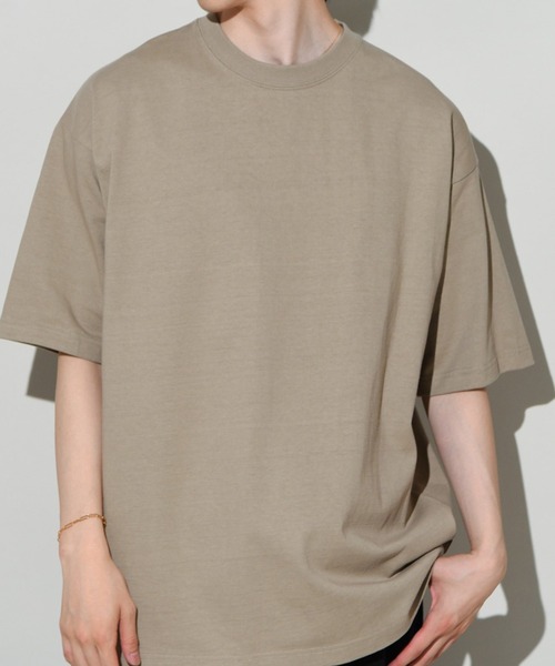 CALIFORNIA OUTFITTERS(カリフォルニア アウトフィッターズ)の「STD-4D22 USAコットン ベーシックTシャツ(Tシャツ/カットソー・メンズ・ホワイト/ブラック/サンドベージュ・M/L/XL)」の15枚目の写真