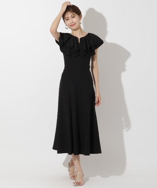 AND COUTURE ラッフルフリルノースリワンピース 即購入○ 値下げ不可 AND COUTURE ラッフルフリルノースリワンピース 【最終値下げ