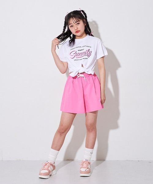 【threetimes】 Love spot tee /追跡付 threetimes] Love spot tee (pink) 正規品 韓国ブランド 韓国