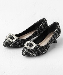 BIJOUX RIBBON PUMPS パンプス