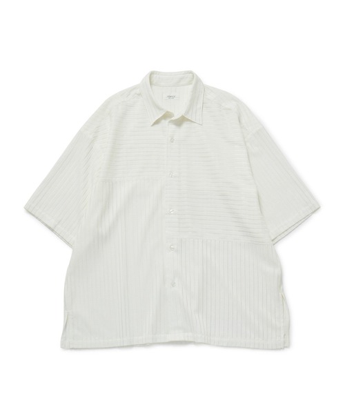 JUNRED(ジュンレッド)の「クレイジーレースシャツ(シャツ/ブラウス・メンズ・オフホワイト/ブラック/ホワイト・L/M/S)」の14枚目の写真
