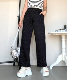 non-hedge | ストーンスウェットワイドパンツ(スウェットパンツ)