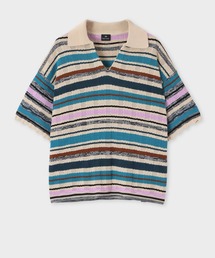 ポールスミス Paul smith 花柄 マルチカラー ニット M ボーダー Paul Smith ポール・スミス マルチカラーニット（Paul Smith