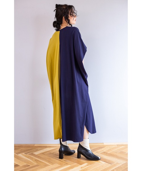 OSMOSIS（オズモーシス）の「バイカラータックワンピース（ワンピース