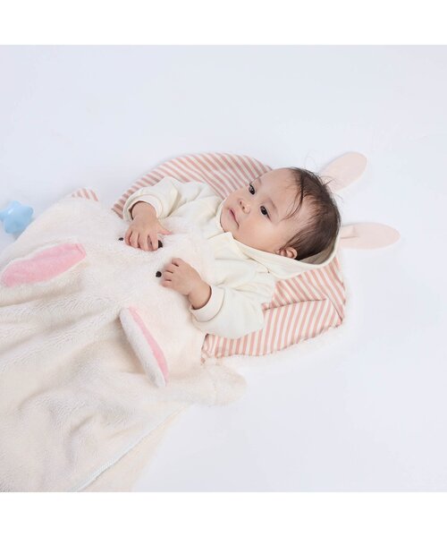 Ampersand（アンパサンド）の「アニマルロンパス（ロンパース・キッズ・グリーン/アイボリー・60/70/80）」の17枚目の写真