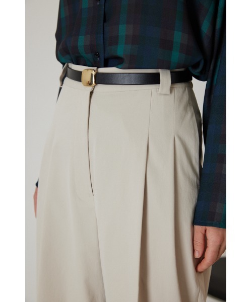 RIM.ARK（リムアーク）の「Simply leather belt シンプルレザーベルト（ベルト・レディース・シルバー/ゴールド・FREE）」の12枚目の写真