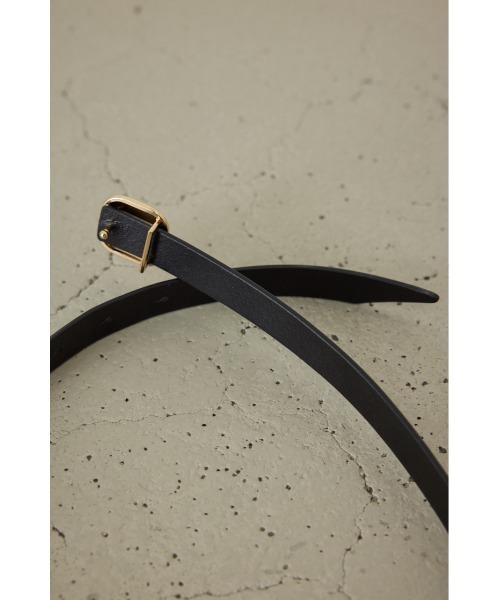 RIM.ARK（リムアーク）の「Simply leather belt シンプルレザーベルト（ベルト・レディース・シルバー/ゴールド・FREE）」の15枚目の写真